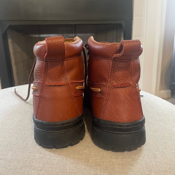 Like New! Wolverine Men's Moc Toe Boots - Picture 3 of 8